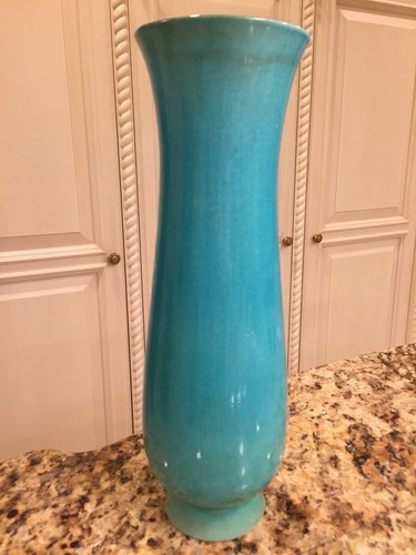 Red Wing USA #1311 Pottery Vase. Multicolored Art Deco Style.