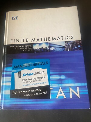 Finite Mathematics for the Managerial, Life, and Social Sciences: An Applied App
