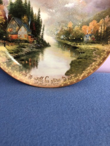 Thomas Kinkade Bradford Echange Plate Simpler Times Spirit Of Life Ask