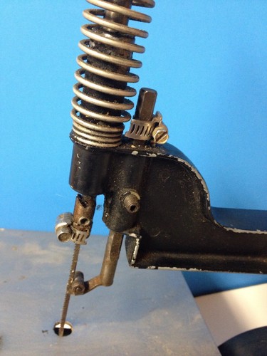 VINTAGE JIGSAW ATTACHMENT & TOOL HOLDER FOR GENERAL ELECTRIC WORKSHOP WOOD LATHE