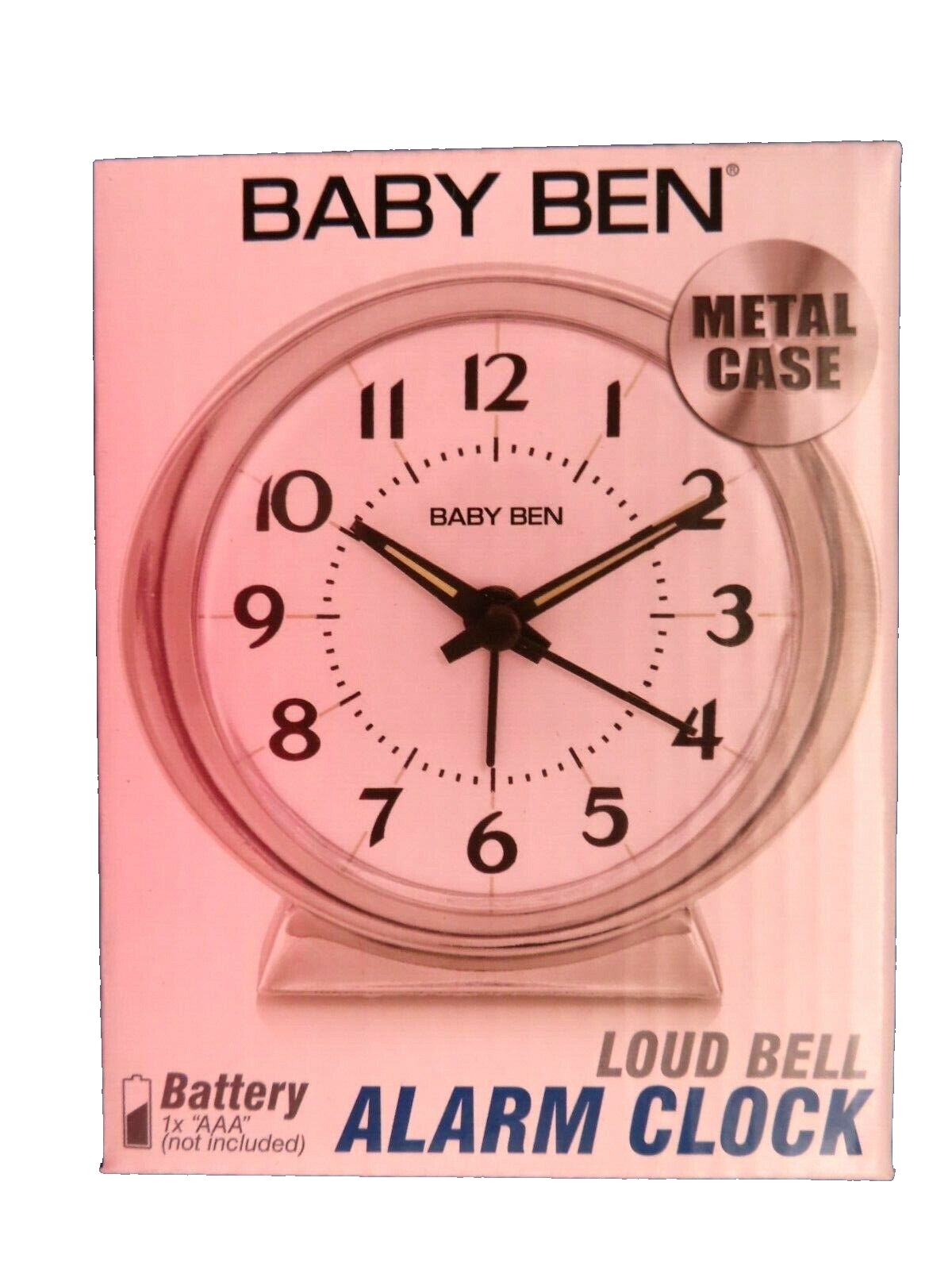 Westclox Baby Ben Alarm Clock #11611QA Chrome case NEW | eBay