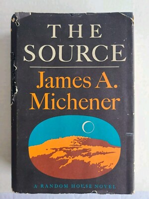 The Source by James Michener (1st Edition, Hardcover, DJ) 1965