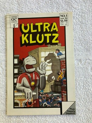 Ultra Klutz #1 (Jun 1986, Onward Comics) VF- 7.5
