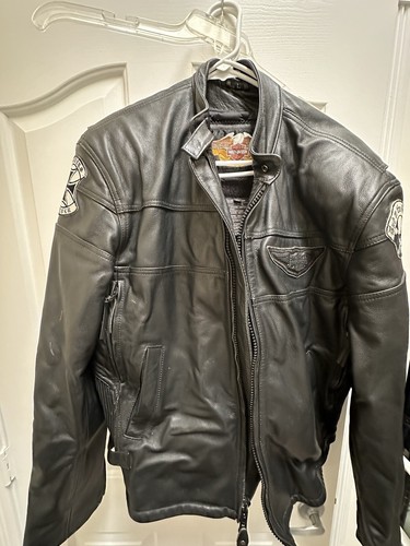 Harley-Davidson VTG. Purchased 2005. Large Men's Heavy Black