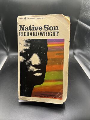 VINTAGE NATIVE SON Richard Wright Paperback 1966 Perennial Classic