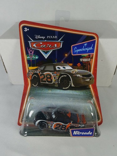 Disney Pixar Cars Nitroade Supercharged Die-Cast Mattel Toy Car