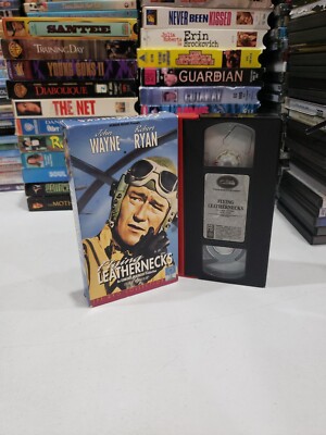 Flying Leathernecks VHS VCR Video Tape Used John Wayne   BUY 2 GET 1 FREE   