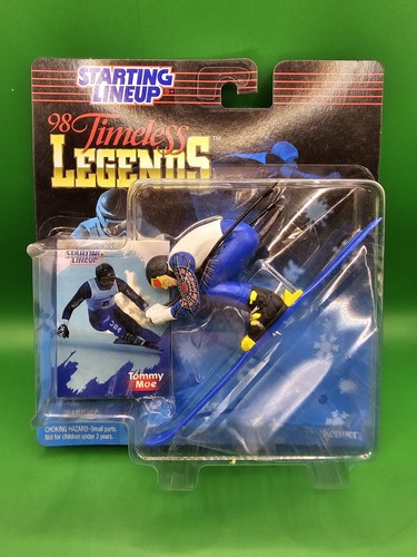 1998 STARTING LINEUP KENNER TOMMY MOE TIMELESS LEGENDS NIP SKIER