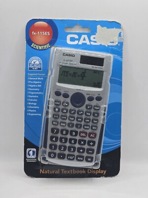 Casio FX-115ES Scientific Calculator BRAND NEW Vtg NOS Natural Textbook Display