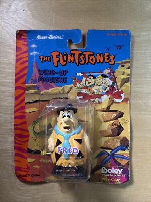 1992 The Flintstones Fred Flinstone Wind Up Walker in Original Package