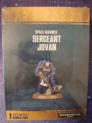 Sergeant Jovan Warhammer Space Marines Primaris Anniversary Birthday OOP NIB