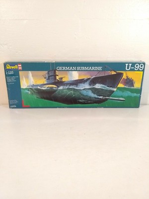 Revell Model Kit German Submarine U-99 1:125 Scale 05054