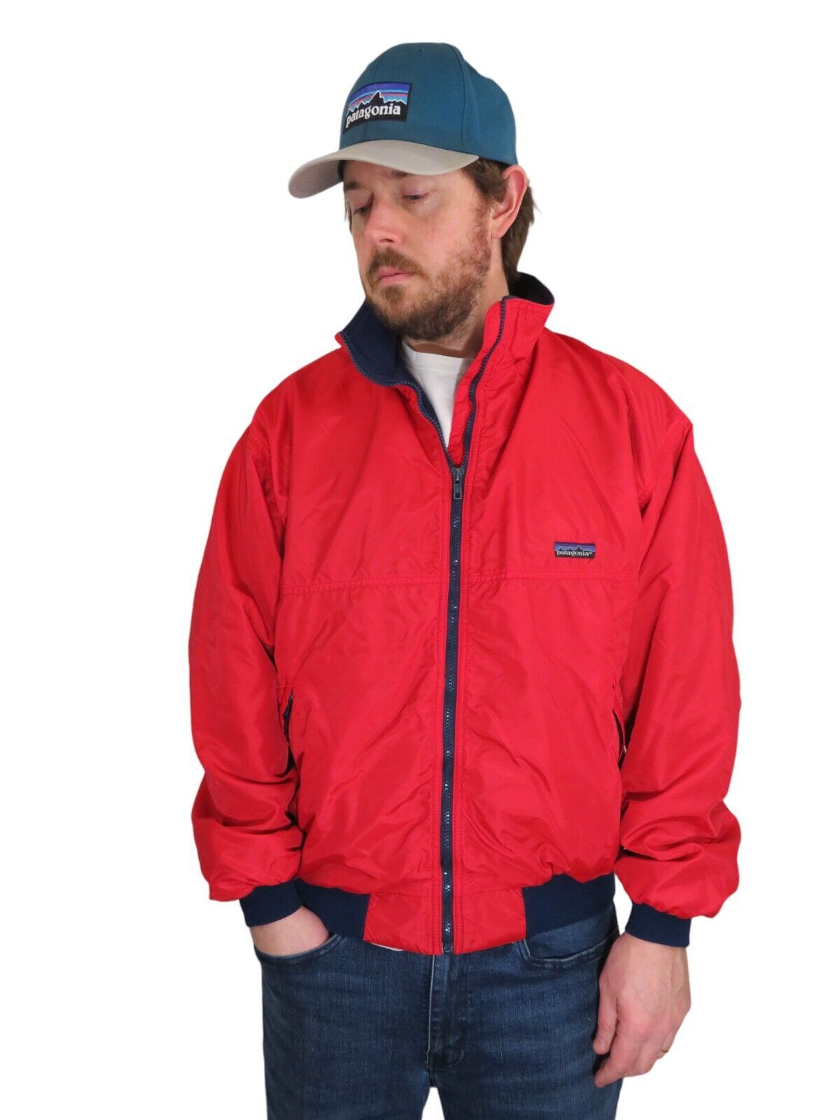 Vintage 90s Patagonia Capilene Fleece Nylon Shelled Jacket Vintage 90s Patagonia Capilene Fleece Nylon Shelled Jacket