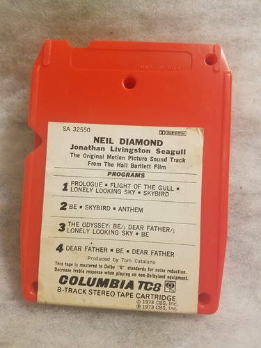 Neil Diamond: Jonathan Livingston Seagull - 8 Track Tape