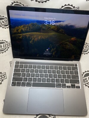 2020 Apple MacBook Pro 13 Inch M1 8gb RAM 256GB SSD A2338