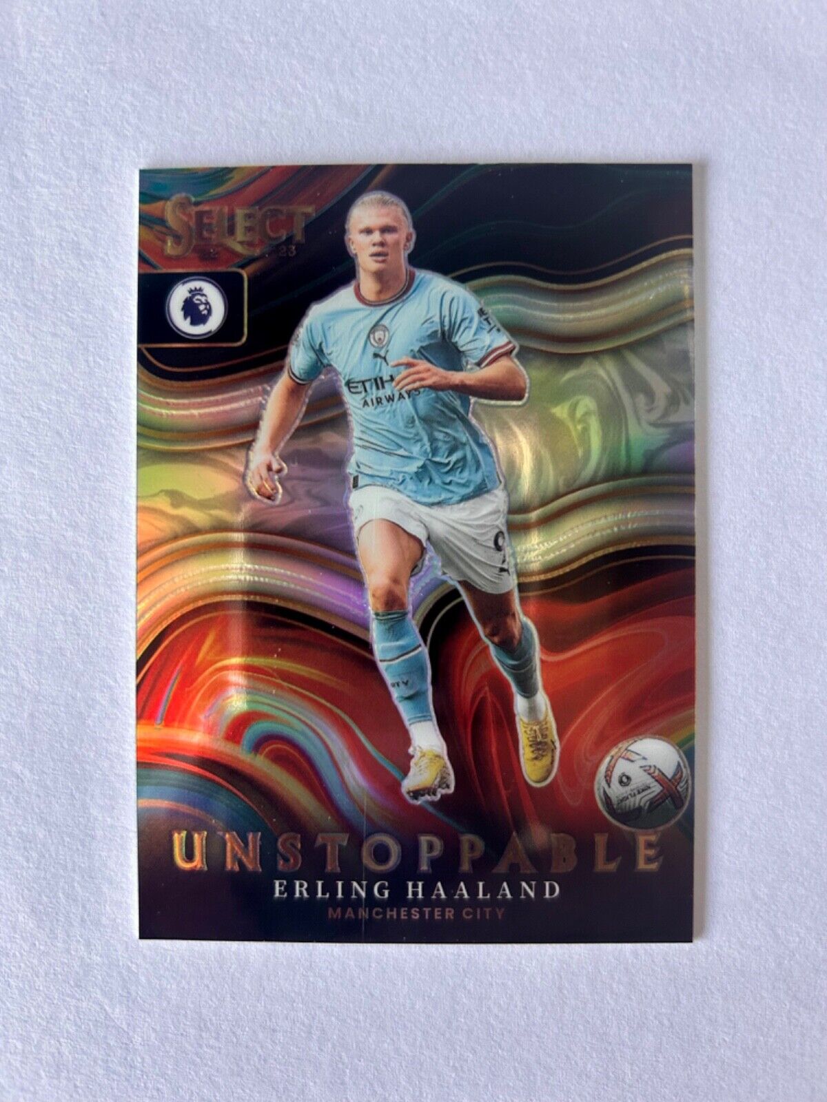 2022-23 Select EPL Erling Haaland Unstoppable Prizm 2022-23 Select EPL Erling Haaland Unstoppable Prizm