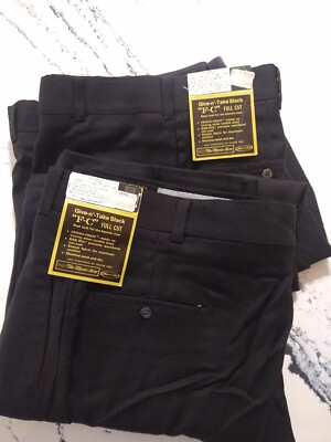 NWT Deadstock Vintage 60s Sears Perma Prest Give-N-Take Full Cut 44x30 Slacks