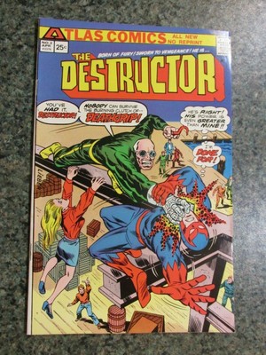 THE DESTRUCTOR #1-4 (VF)-ATLAS SEABOARD-1975