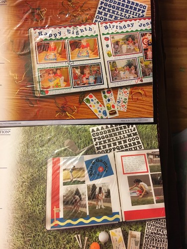 Creative Memories Titletopia Sticker Aligners - Circle & Banners, Oval & Swirls