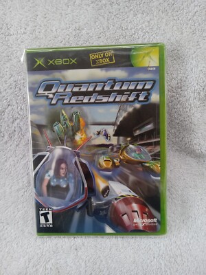 Quantum Redshift (Microsoft Xbox, 2002) Brand New Factory Sealed