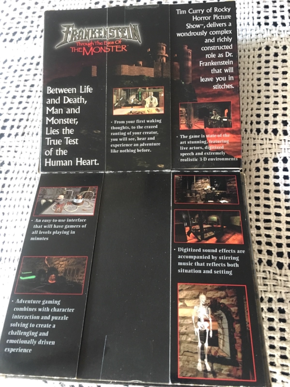 Mummy - Tomb of the Pharaoh Frankenstein Windows 95/98 CD-ROM Games by Interplay