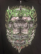 VINTAGE BULLET FOR MY VALENTINE HOODIE S | eBay
