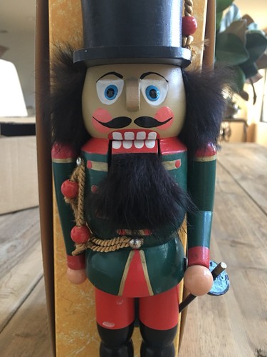 Vintage Soldier Nutcracker 11.5” Tall