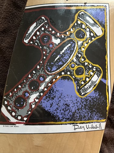 Ray Underhill / 'Bejeweled Cross' / Powell Peralta / Skateboard / OG / NOS 1991