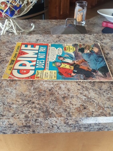 Crime does not pay  july vol 1 No 136 1954 10 cents