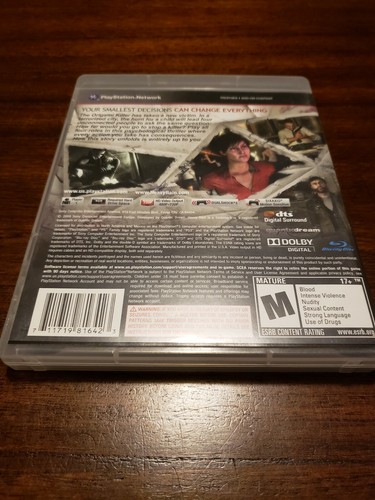 Heavy Rain and Beyond Two Souls PS3