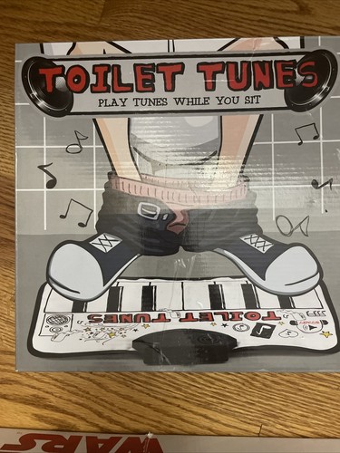 TOILET TUNES potty keyboard in box amazing novelty bathroom gift, tested & works