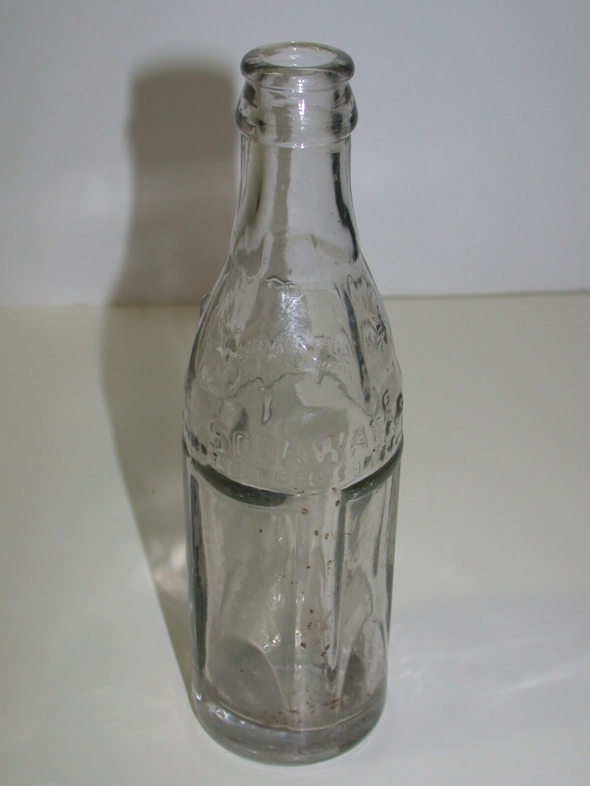 Vintage Soda Water Bottle Coca-Cola Co. 6 Stars PAT NO 49729