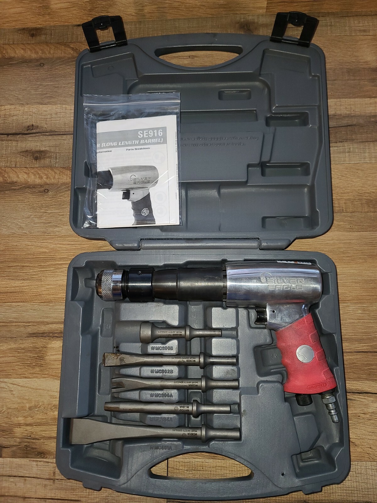 Matco Tools SE916 Air Hammer Kit With Bits In Case eBay