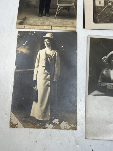 Lot Of 14 Real Photo Picture & Postcards Europe Alaska United State Early 1900’s