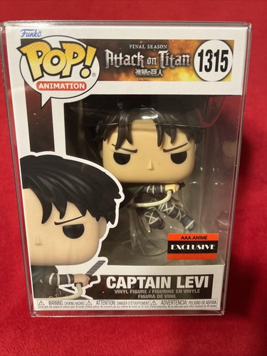 Funko Pop Captain Levi #1315 Attack on Titan AAA Anime