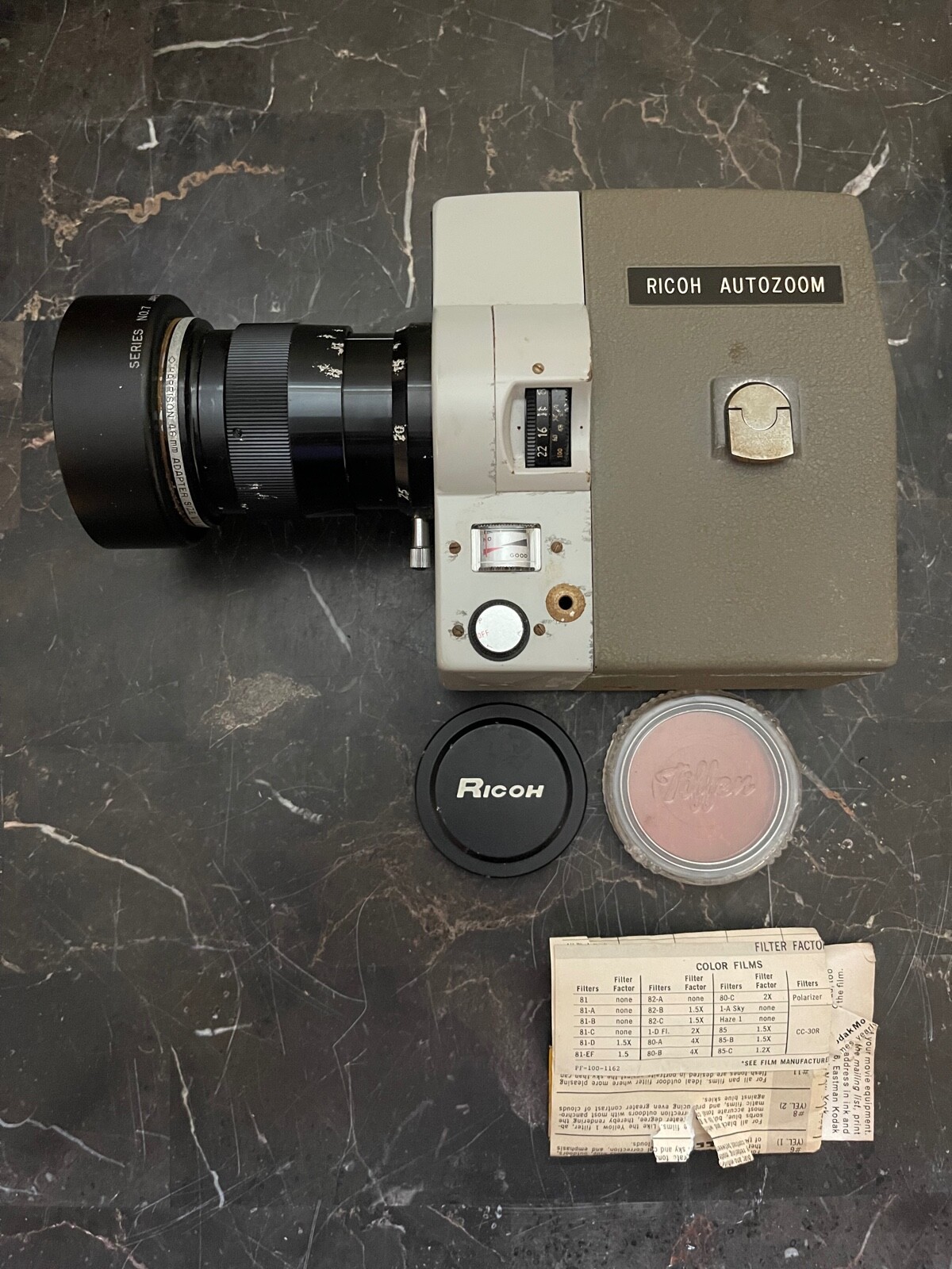 フィルムカメラ RICOH Vintage Ricoh Auto Half Frame Camera w/ 25mm F2.8 Lens