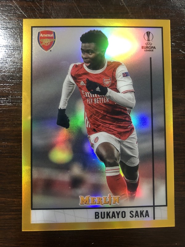 Arsenal Soccer Card Team Checklist 250 Cards Per Page