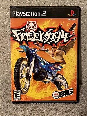 Freekstyle PlayStation 2 PS2 Black Label Complete in Box W