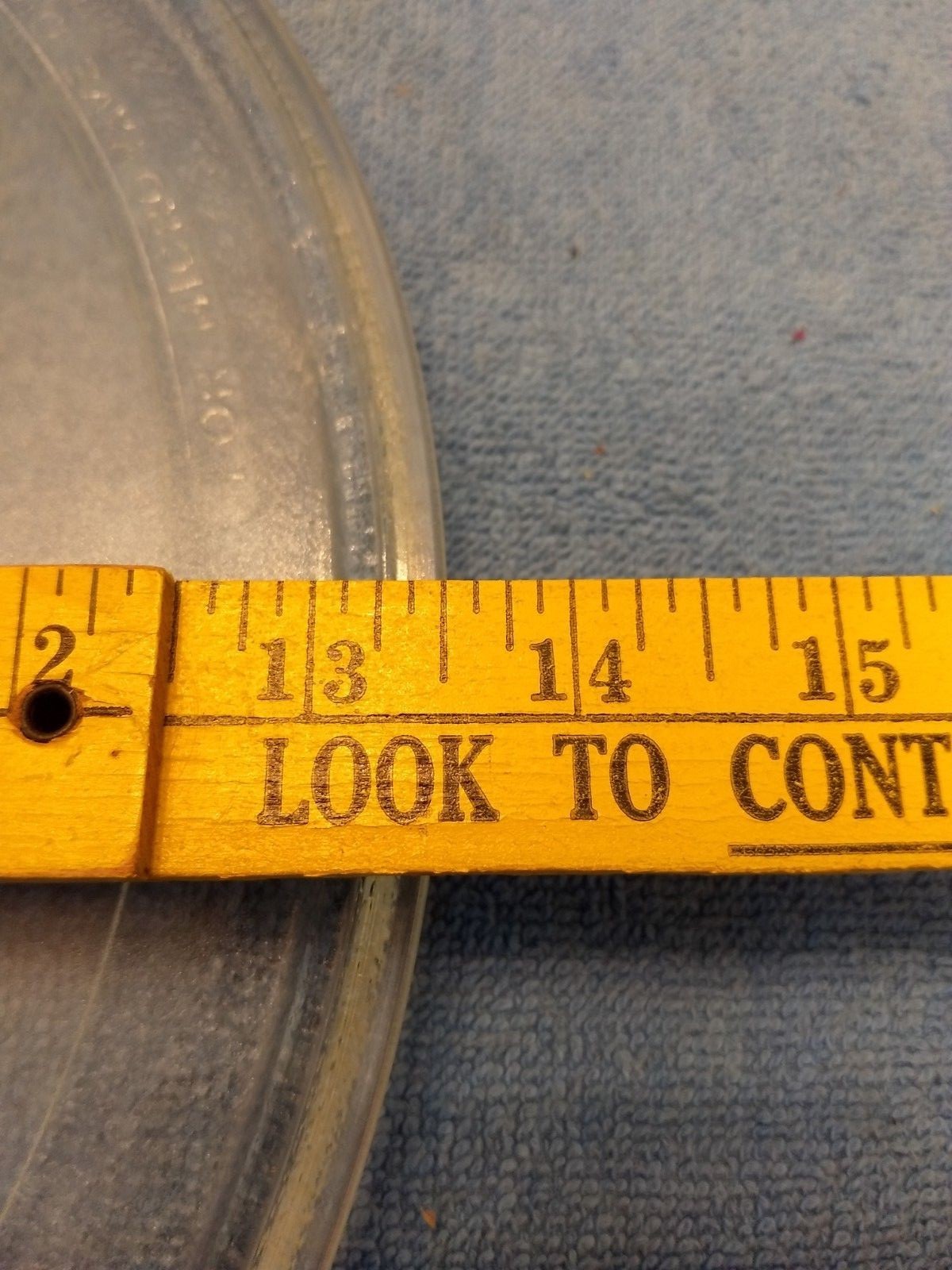Microwave Glass Replacement Round Tray approx 13.5