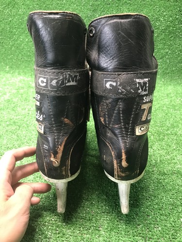 Vintage 1979 CCM Super Tacks Mens Ice Hockey Skates, Size 10.5 Rare