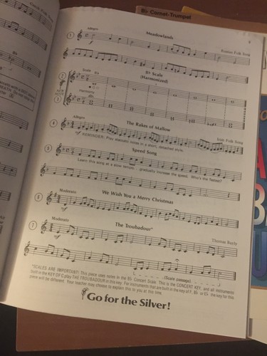 Medalist Band Method Bflat Cornet Trumpet 1-3 Sheet Music Books Ployhar 1989-91