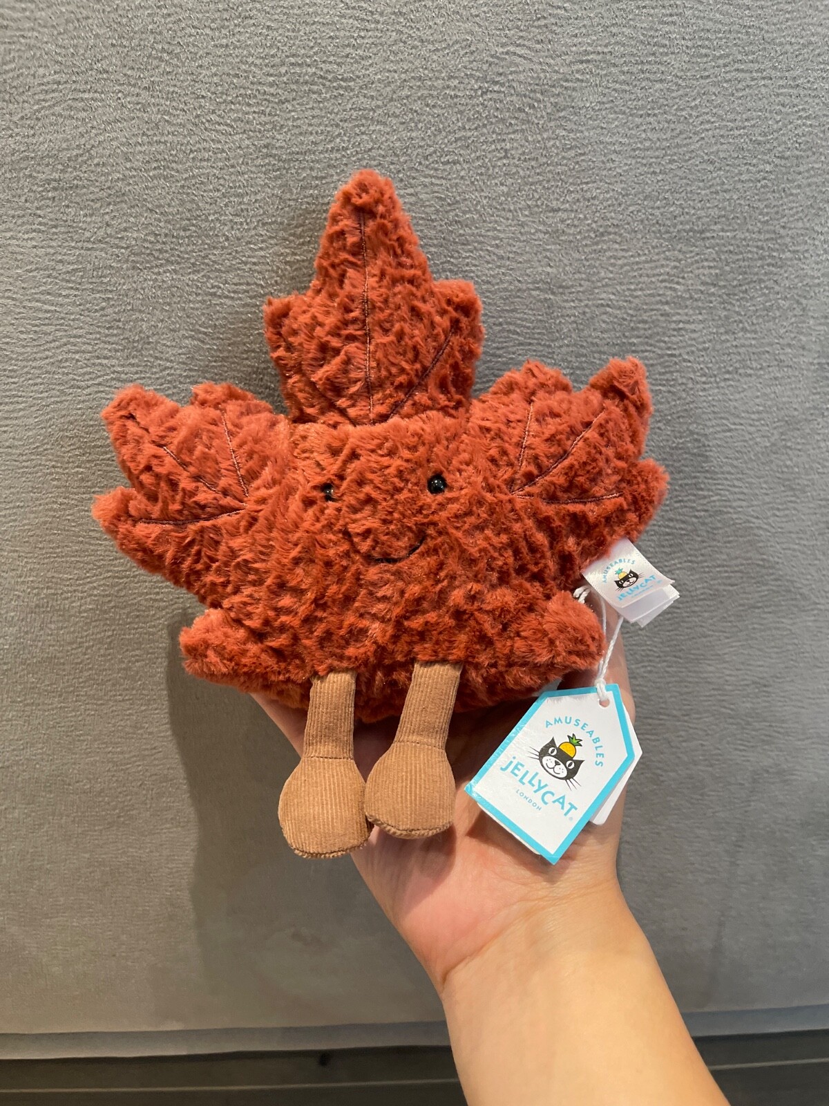  Amuseables Maple Leaf カナダ限定 NEW RARE Jellycat Amuseables Maple Leaf INDIGO CANADA