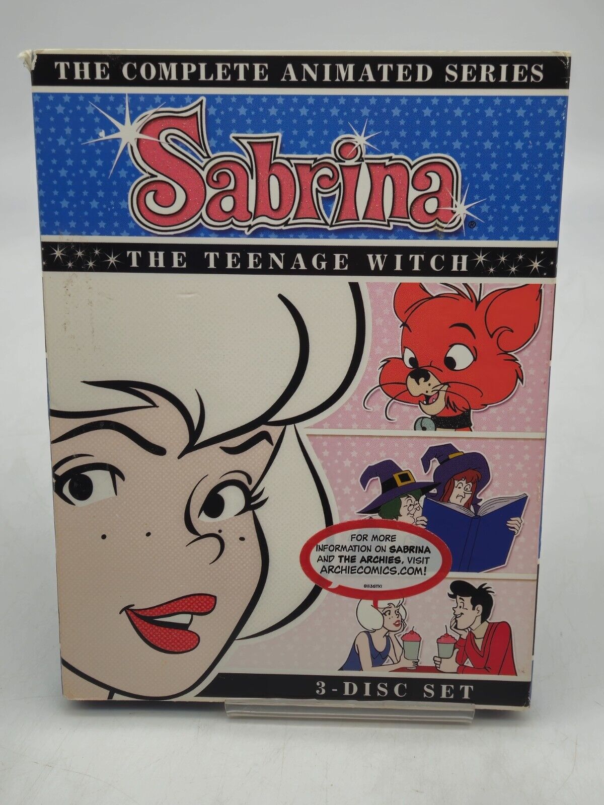 Sabrina, the Teenage Witch: The Complete Animated Series (DVD, 2008, 3-Disc Set) Sabrina, the Teenage Witch: The Complete Animated Series (DVD, 2008, 3-Disc Set)