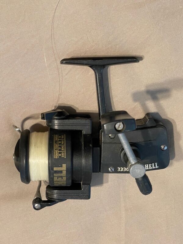 Vintage Mitchell 3330 Spinning Fishing Reel ~ Made in France Vintage Mitchell 3330 Spinning Fishing Reel ~ Made in France