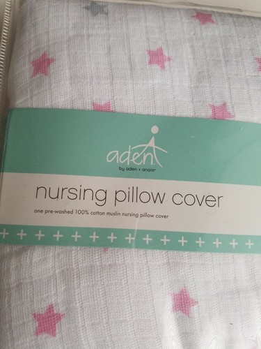 Aden And Anais Nursing pillow Cover 100% Cotton Muslin, Darling brand new