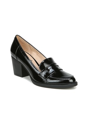 

Черные женские лоферы без шнуровки на каблуке LIFE STRIDE VELOCITY Hudson Almond, 7,5 Вт, Черный, H3470S1