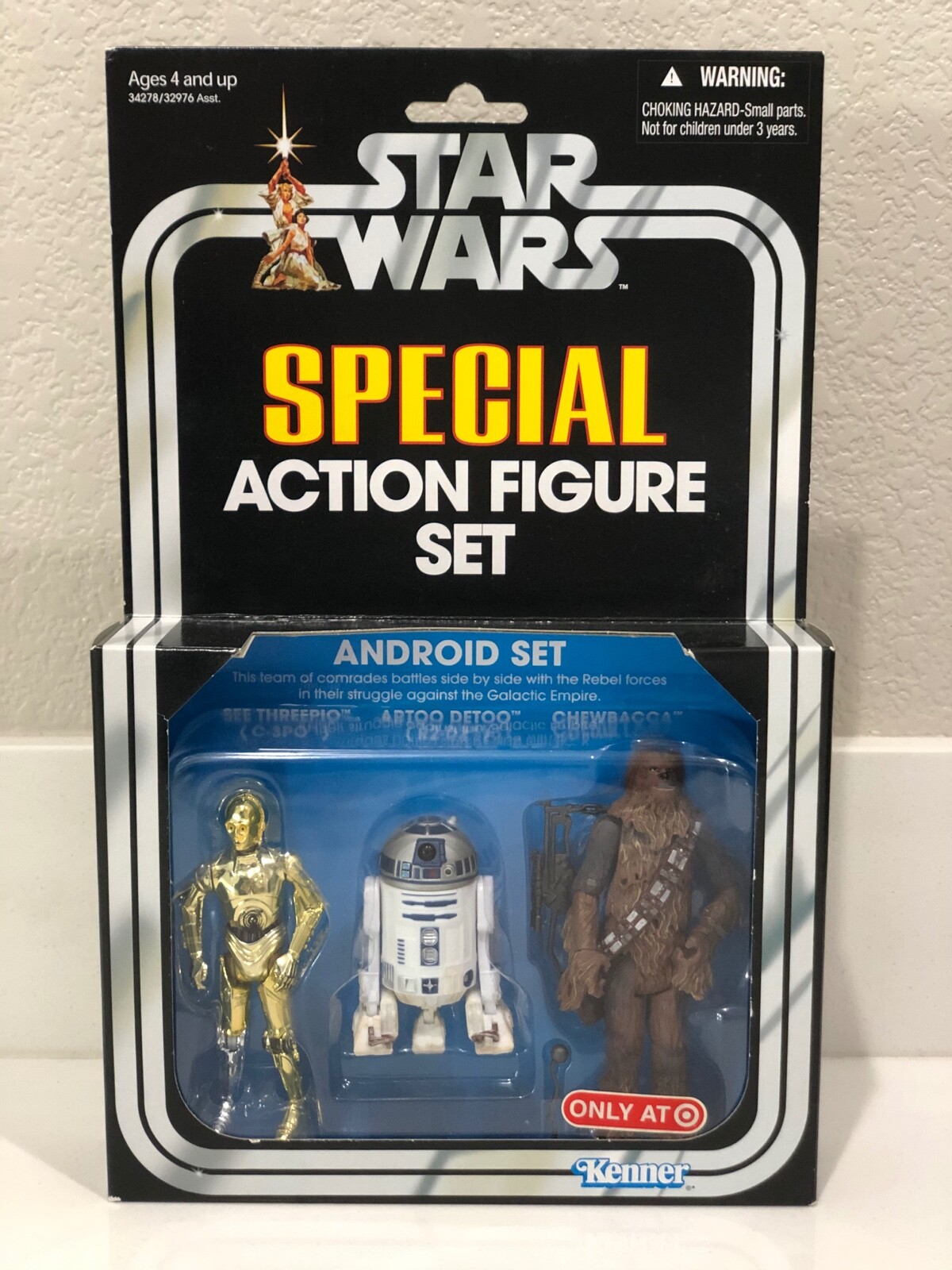 STAR WARSVINTAGE COLLECTIONSPECIAL ACTION FIGURE ANDROID SETTARGET EXCLUSIVE