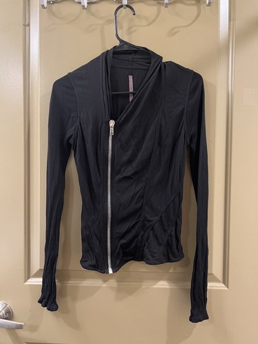 Rick Owens lilies black long sleeve jacket sz S (item A52 Rick Owens lilies black long sleeve jacket sz S (item A52