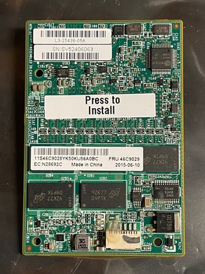 FRU 46C9029- IBM SERVERAID M5100 SERIES 1GB FLASH L3-25436-05A