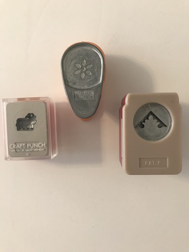 Set of 3 Craft Paper Punches